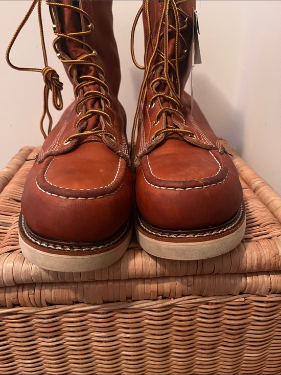 Thorogood American Heritage 8” Tobacco Steel Safety Toe Work Boots 12EE NWT READ main image 13